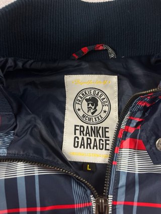 Chaqueta Bomber Frankie Garage Cuadros Talla L