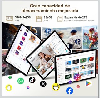 Tablet Android 16 11.5 2.8K 32GB+256GB+2TB