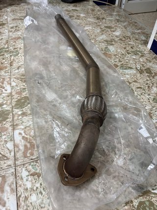 Downpipe 1.9 TDI acero inoxidable para grupo vag
