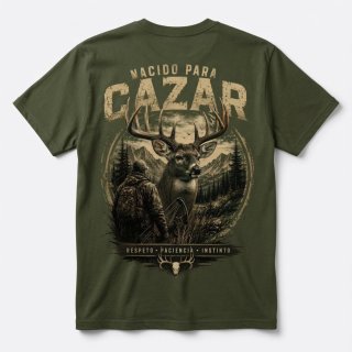 Camisetas de Caza Personalizadas | Nombre,Logo