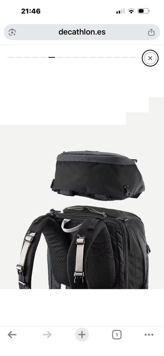 Mochila Forclaz 50+6L Viaje Trekking Hombre