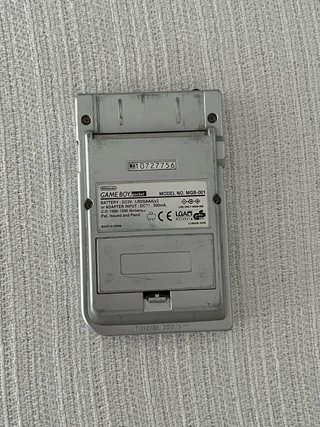 Solo hoy 130€ Game Boy Pocket Gris + 5 juegos