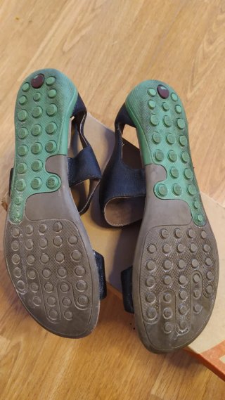 Sandalias Camper Negras Mujer