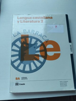 Libro lengua y literatura 2 bachillerato