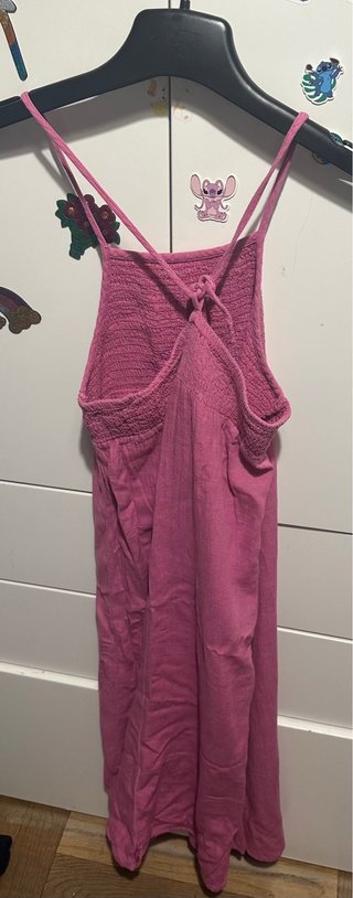 Vestido tirantes rosa Nicoli talla 10