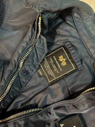 Chaqueta Bomber Alpha Industries Azul