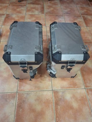 BMW F800GS Adventure Moto Gris/Plata
