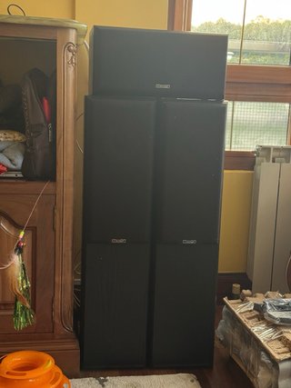 Home cinema Denon AVR-1400-H + Altavoces Mission