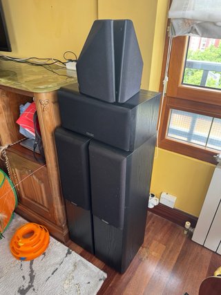 Home cinema Denon AVR-1400-H + Altavoces Mission