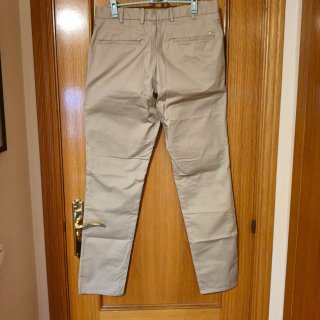 Pantalones Chinos Mango Talla 42/44 Beige