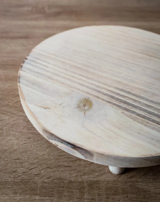 Espositore alzatina Shabby Chic legno verniciato
