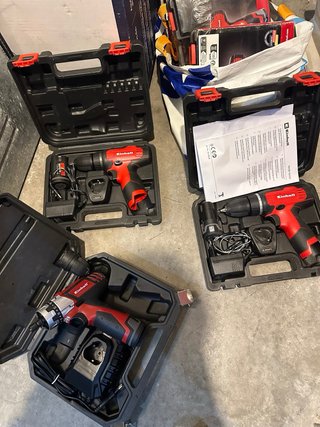 Tenemos Unidades Varias de Taladros Einhell 12V