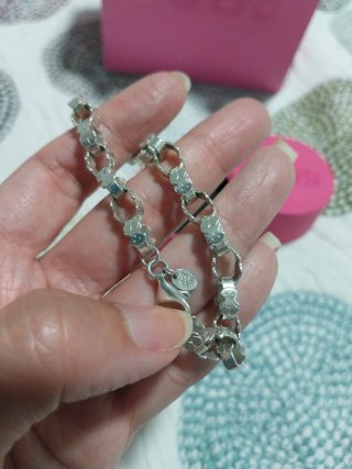 Pulsera Tous Eslabones Plata Sin Uso
