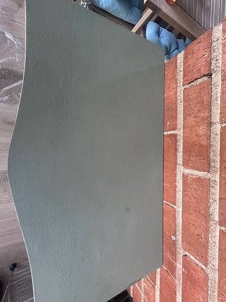 Mobile vintage credenza in legno e metallo