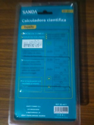 Calculadora Científica SANDA SD-4411