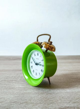 Sveglia Europa verde lime pop Vintage funziona