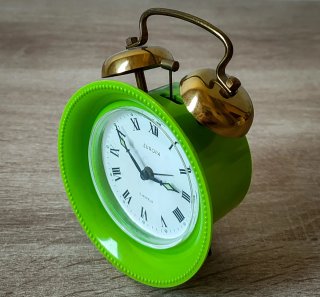 Sveglia Europa verde lime pop Vintage funziona