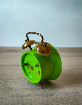 Sveglia Europa verde lime pop Vintage funziona
