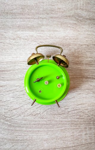 Sveglia Europa verde lime pop Vintage funziona