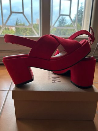 Sandalias Vivienne Rojas Tacón Plataforma
