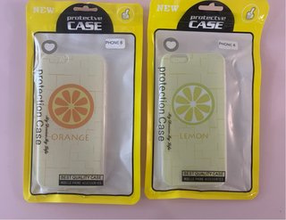 3 Fundas iPhone 6 (Lemon, Orange)