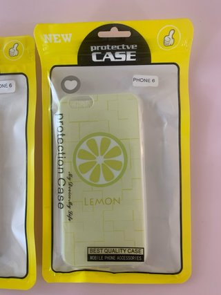 3 Fundas iPhone 6 (Lemon, Orange)