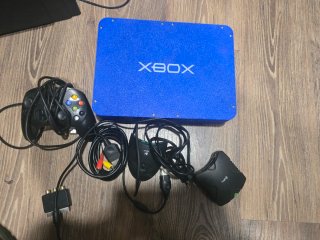 Xbox Classic Slim Azul Sin Lector