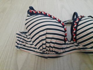 Top Bikini Promise Talla 90B Rayas