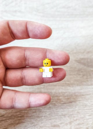LEGO Bebè Minifigure ID 25128 City Nuovo