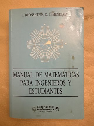 Manual de matemáticas para ingenieros y estudia...
