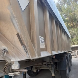 Semirremolque basculante bañera aluminio