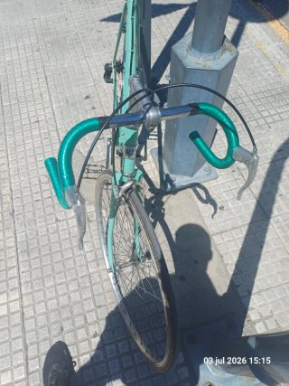 Bicicleta Bianchi Celeste Vintage reacondicionada