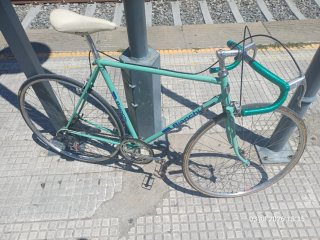 Bicicleta Bianchi Celeste Vintage reacondicionada