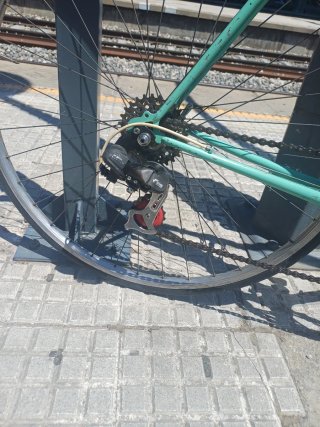 Bicicleta Bianchi Celeste Vintage reacondicionada