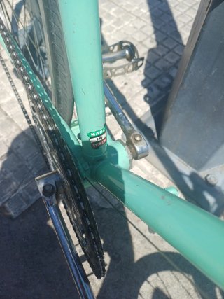Bicicleta Bianchi Celeste Vintage reacondicionada