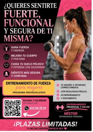 Entrenamiento personal presencial y online