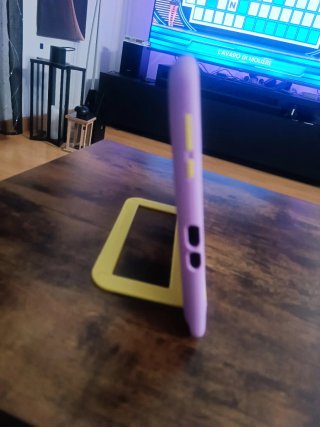 Tablet 10 pollici viola e giallo