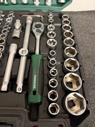 Set Herramientas Parkside 216 Piezas
