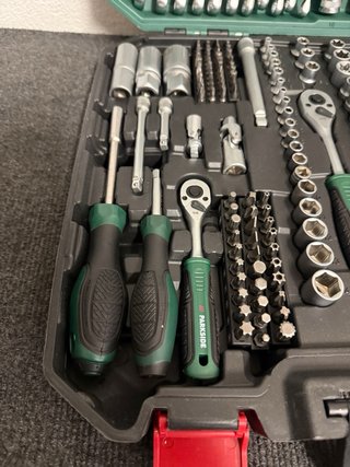 Set Herramientas Parkside 216 Piezas