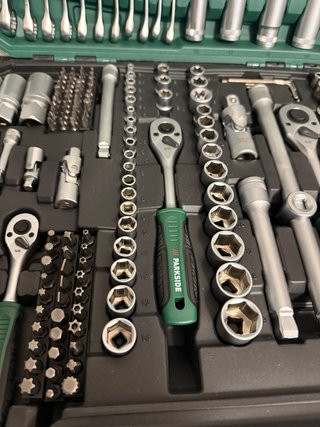 Set Herramientas Parkside 216 Piezas