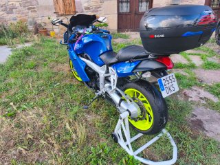 BMW K1200S Azul y Amarillo