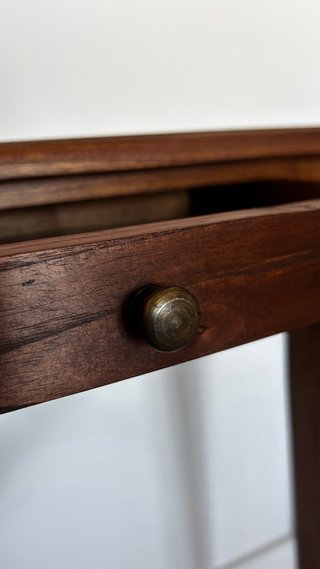 Consola recibidor de madera maciza restaurada