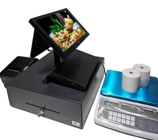 Pack TPV Táctil HP Doble con i5, ideal para Tienda