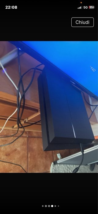 Sony PS4 fat (PlayStation 4) Nera con ps camera