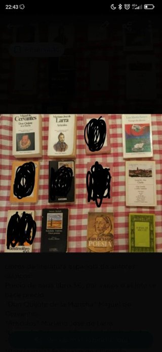 Libros de literatura española
