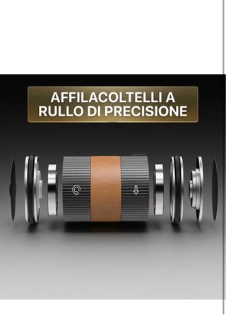 Affilacoltelli a Rullo Pietra Affilacoltelli