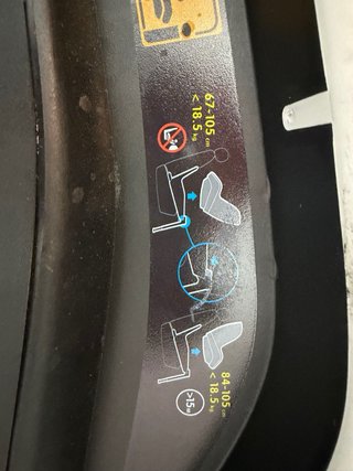 Silla de coche para bebé gris