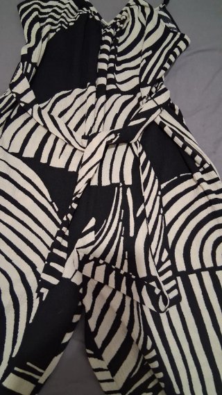 Mono H&M ancho estampado