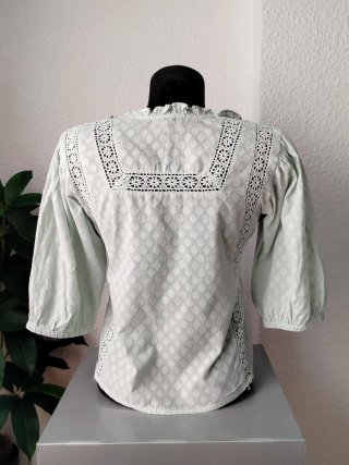 Camisa Frnch verde talla S