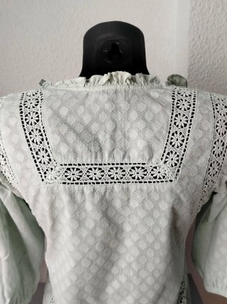 Camisa Frnch verde talla S